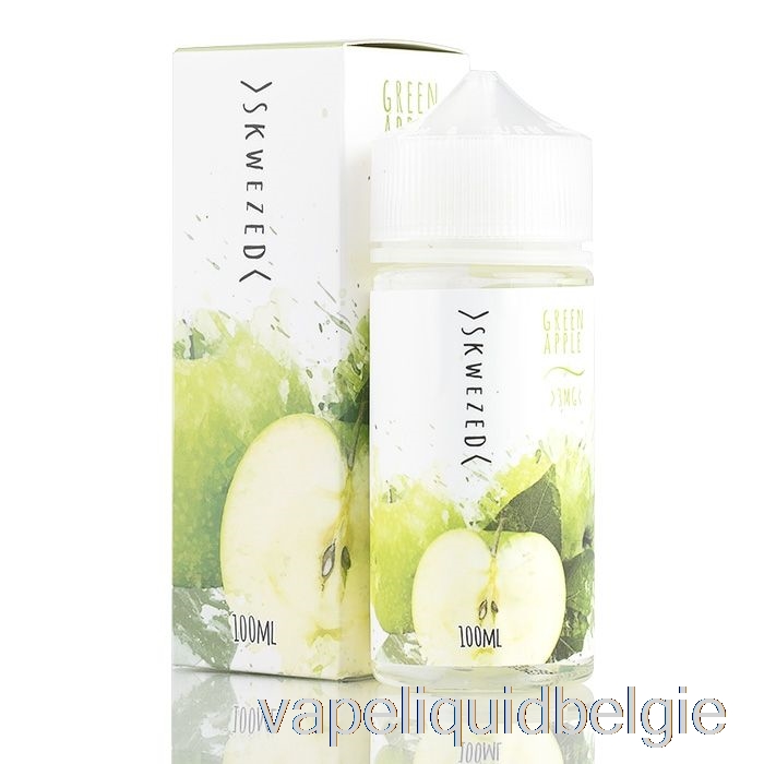 Vape België Groene Appel - Scheve E-vloeistof - 100ml 0mg